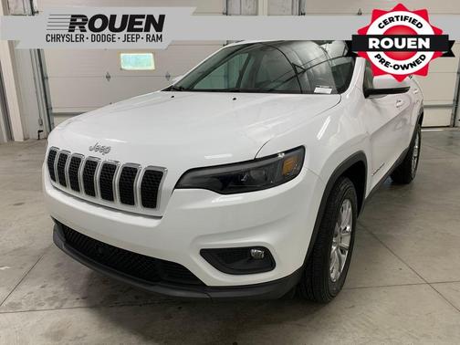 Bright White Clearcoat 2021 Jeep Cherokee Latitude Lux