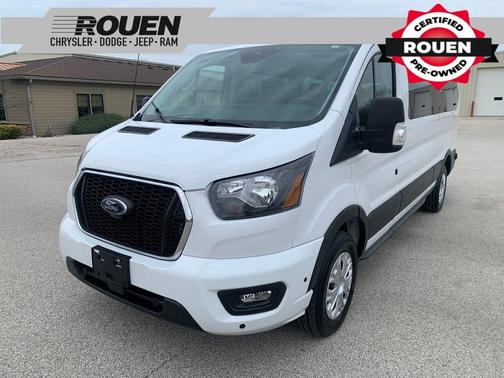 Oxford White 2024 Ford Transit-350 XLT