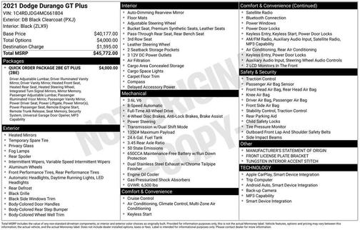 2021 Dodge Durango GT