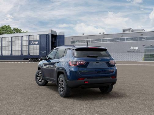 Fathom Blue Pearlcoat 2026 Jeep Compass Trailhawk