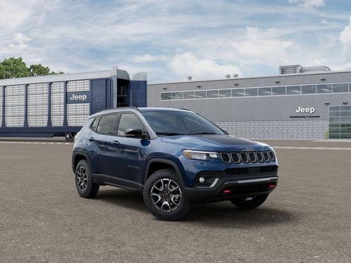 Fathom Blue Pearlcoat 2026 Jeep Compass Trailhawk