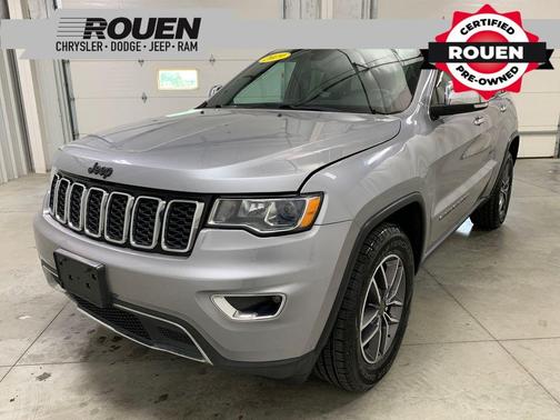Billet Silver Metallic Clearcoat 2020 Jeep Grand Cherokee Limited