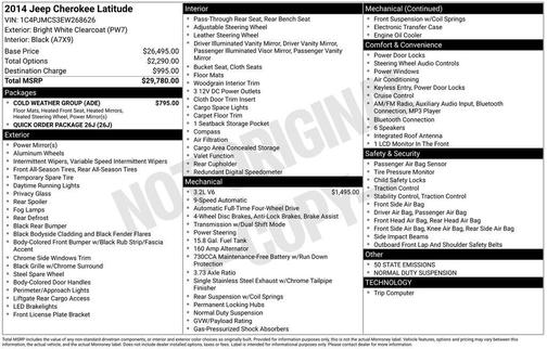 2014 Jeep Cherokee Latitude