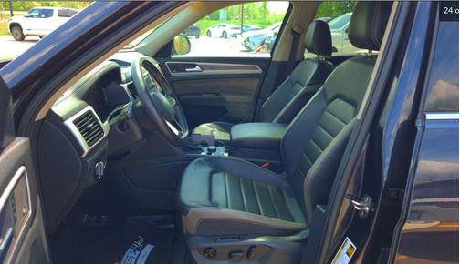 Deep Black Pearl Effect 2021 Volkswagen Atlas 2.0T SEL Premium
