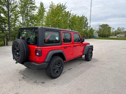 Firecracker Red 2026 Jeep Wrangler Sport