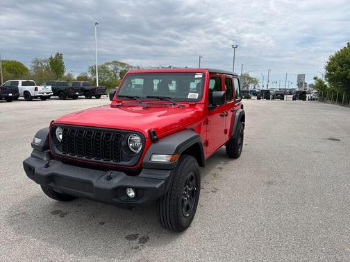 Firecracker Red 2026 Jeep Wrangler Sport