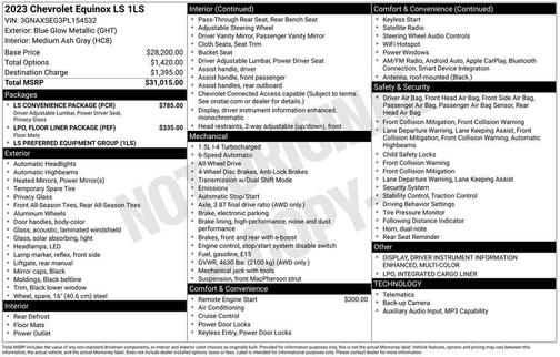 2023 Chevrolet Equinox LS