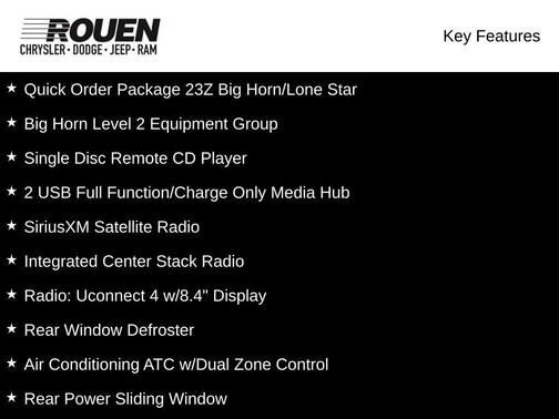 2019 RAM 1500 Big Horn