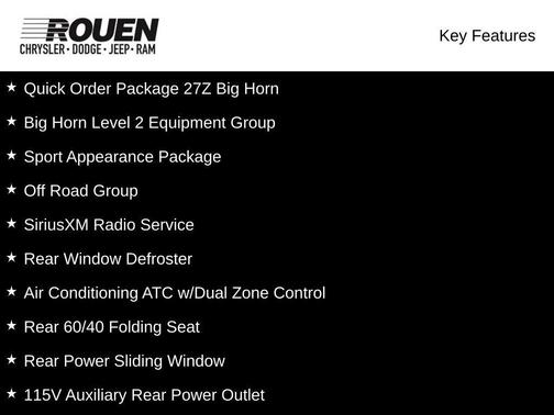 2021 RAM 1500 Big Horn