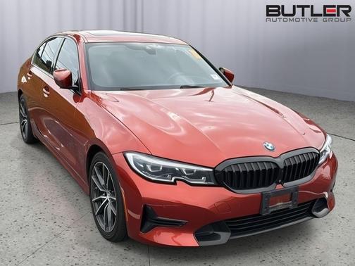 Sunset Orange Metallic 2021 BMW 330 330i