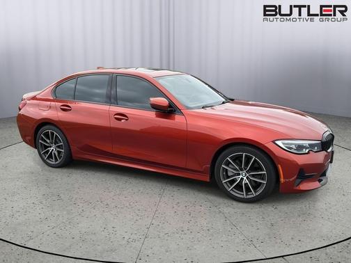 Sunset Orange Metallic 2021 BMW 330 330i
