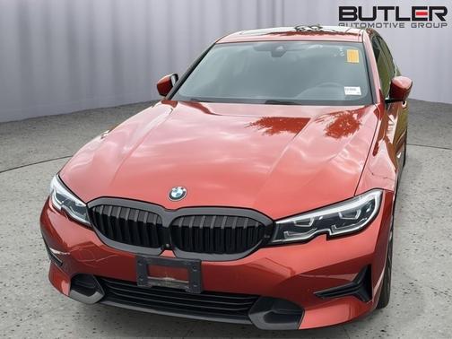 Sunset Orange Metallic 2021 BMW 330 330i