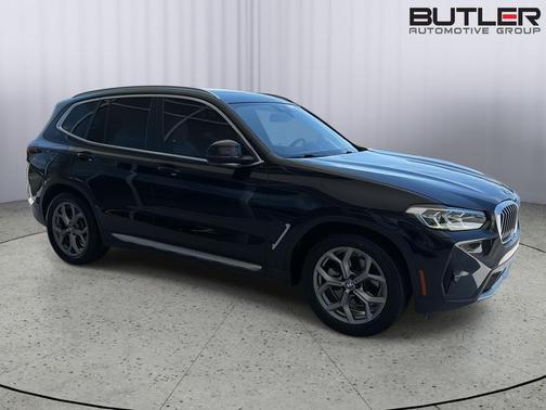 Black Sapphire Metallic 2022 BMW X3 sDrive30i