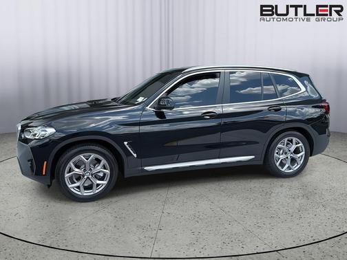 Black Sapphire Metallic 2024 BMW X3 sDrive30i