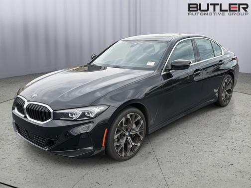 Jet Black 2025 BMW 330 330i
