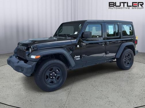 Black Clearcoat 2020 Jeep Wrangler Unlimited Sport