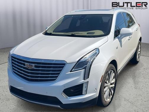 Crystal White Tricoat 2017 Cadillac XT5 Platinum