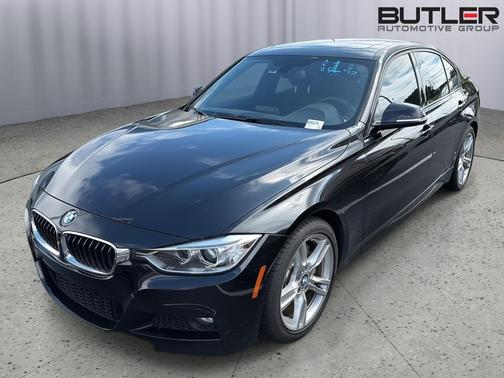 BLACK 2015 BMW 335 335i Sedan