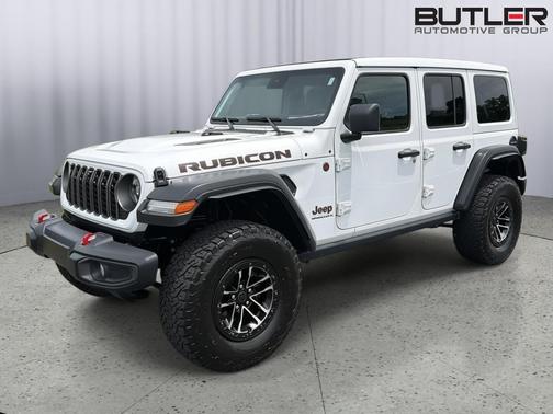 Bright White Clearcoat 2024 Jeep Wrangler Rubicon
