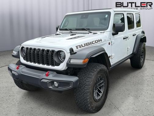 Bright White Clearcoat 2024 Jeep Wrangler Rubicon