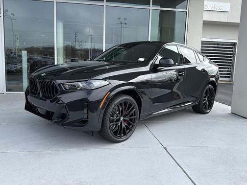 Black Sapphire Metallic 2026 BMW X6 xDrive40i