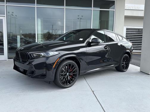 Black Sapphire Metallic 2026 BMW X6 xDrive40i