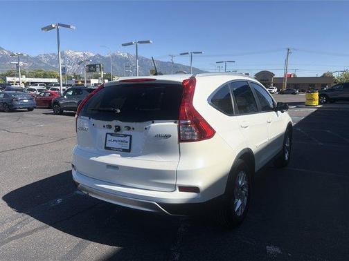 White 2015 Honda CR-V EX-L