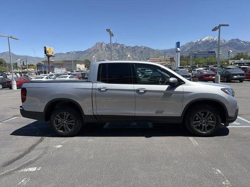 Silver Metallic 2020 Honda Ridgeline Sport