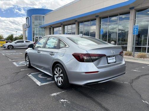 Solar Silver Metallic 2026 Honda Civic LX
