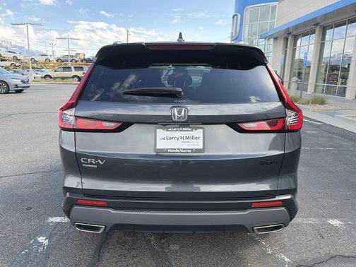 Meteorite Gray Metallic 2024 Honda CR-V Hybrid Sport