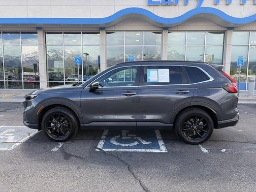 Meteorite Gray Metallic 2024 Honda CR-V Hybrid Sport