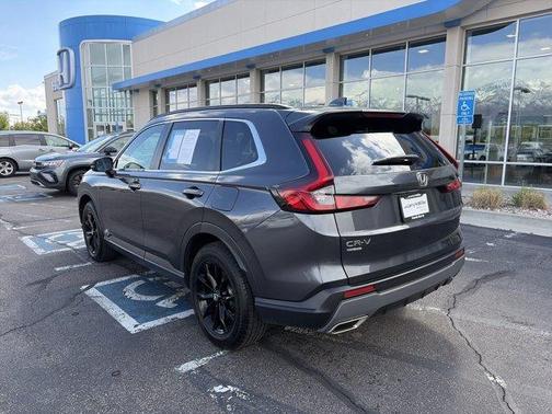 Meteorite Gray Metallic 2024 Honda CR-V Hybrid Sport