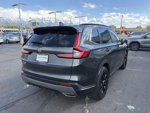 Meteorite Gray Metallic 2024 Honda CR-V Hybrid Sport
