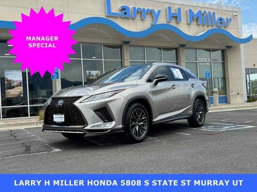2021 Lexus RX 450h F SPORT Handling