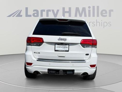 Bright White Clearcoat 2015 Jeep Grand Cherokee Overland