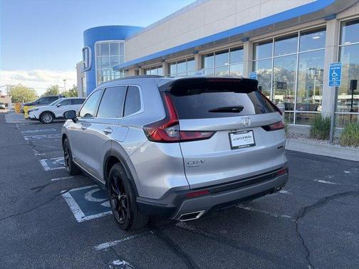 Lunar Silver Metallic 2024 Honda CR-V Hybrid Sport-L