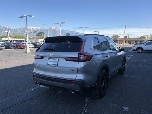Lunar Silver Metallic 2024 Honda CR-V Hybrid Sport-L