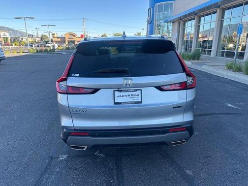Lunar Silver Metallic 2024 Honda CR-V Hybrid Sport-L