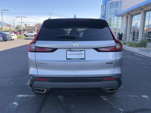Lunar Silver Metallic 2024 Honda CR-V Hybrid Sport-L