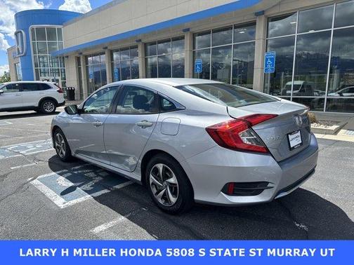 Silver 2021 Honda Civic LX