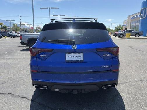 Apex Blue Pearl 2023 Acura MDX A-Spec