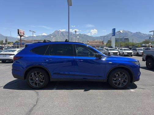 Apex Blue Pearl 2023 Acura MDX A-Spec