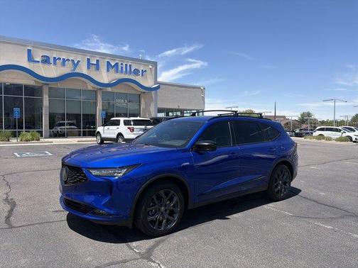 Apex Blue Pearl 2023 Acura MDX A-Spec