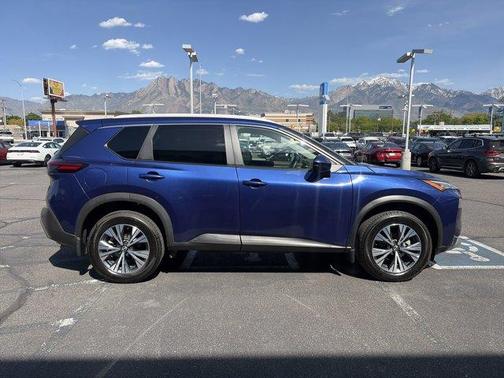 Caspian Blue 2022 Nissan Rogue SV