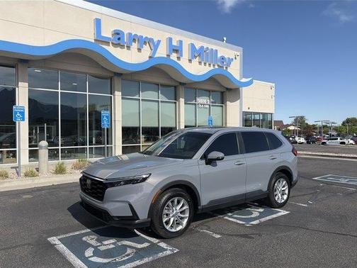 Gray 2024 Honda CR-V EX