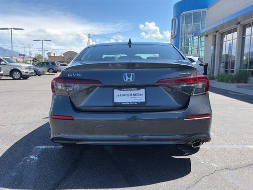 Meteorite Gray Metallic 2025 Honda Civic Sport
