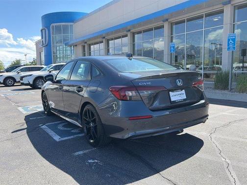 Meteorite Gray Metallic 2025 Honda Civic Sport