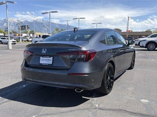 Meteorite Gray Metallic 2025 Honda Civic Sport