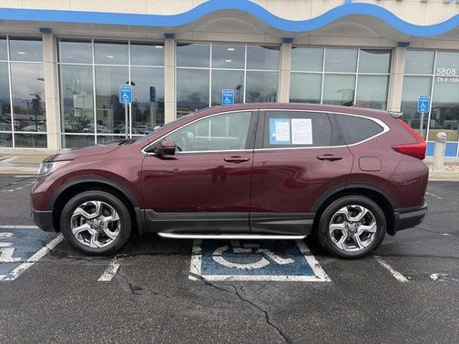 Red 2018 Honda CR-V EX