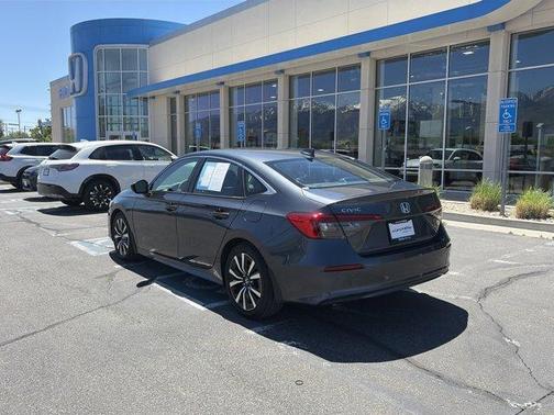 Gray 2023 Honda Civic EX
